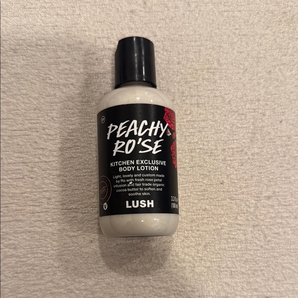 Lush Peachy Rose Kitchen Exclusive Body Lotion
